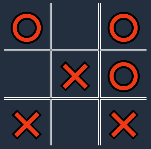 Préview du morpion en JavaScript